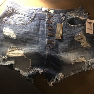 New High Rise Cheeky Charlotte Russe Shorts